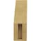 Ekena Millwork 3-inch W x 6-inch D x 10-inch H Monterey Rough Cedar Woodgrain TimberThane Knee Brace, Primed BRCUR03X06X10MONRCPR - alternate 4